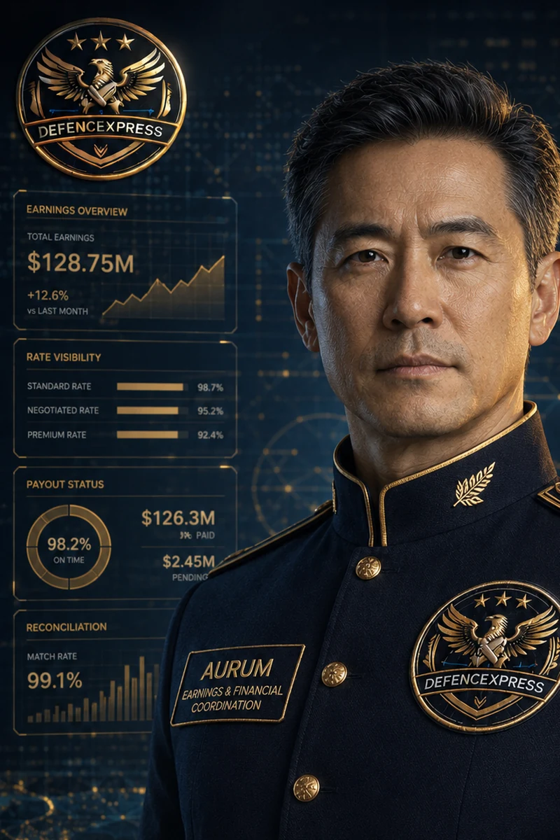 Aurum, planned DefenceXpress Earnings and Financial Coordination